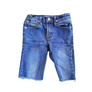 Kids Hudson Jeans Bermuda Style Cut Off Shorts Pants size 5